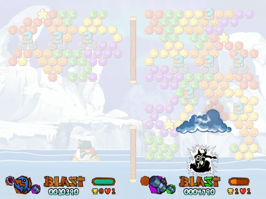 Worms Blast screenshot 3 for Gamecube